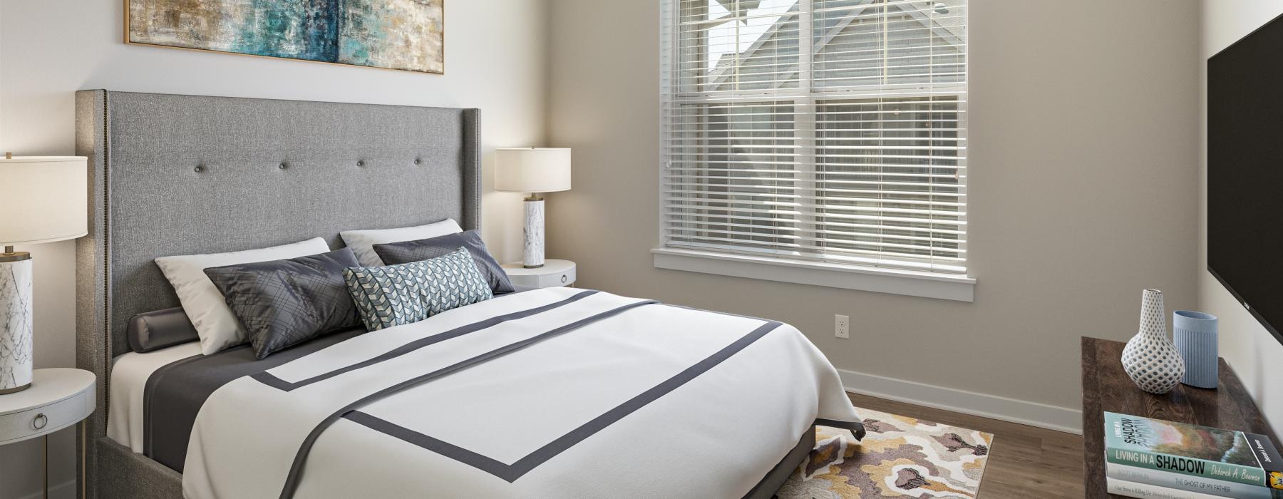 bedroom with natural lighting