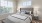 modern bedroom with large windows